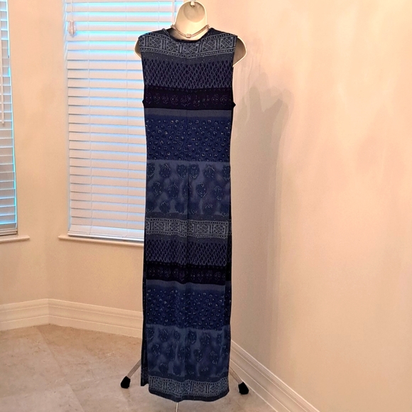 Long Blue Dress - Picture 2 of 2